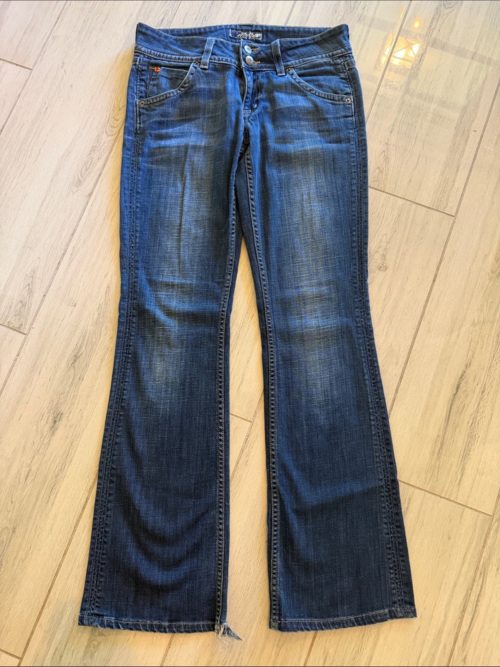 Hudson Jeans Women's Dark Blue Flare Denim